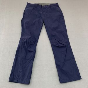 Eddie Bauer Tech Pants Men 34x29 Stretch Size Cargo Reinforce Knee Stretch Chino